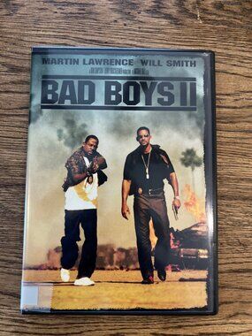 Bad Boys II 2003 Movie DVD 2-Disc Action Thriller Martin Lawrence Pre-Owned